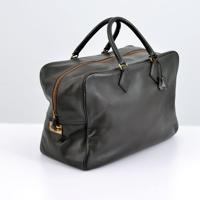 Large Hermes Brown PLUME Travel Bag - Sold for $1,920 on 11-04-2023 (Lot 638).jpg